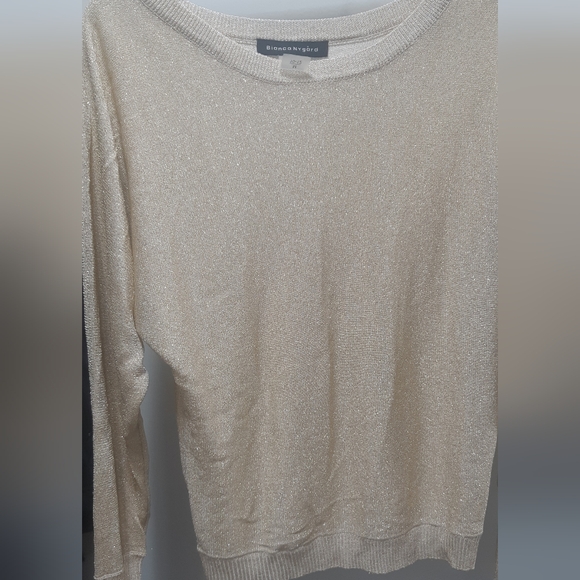 Bianca Nygard Tops - NWT Bianca Nygard Women's Gold Long Sleeve Knit Size Medium